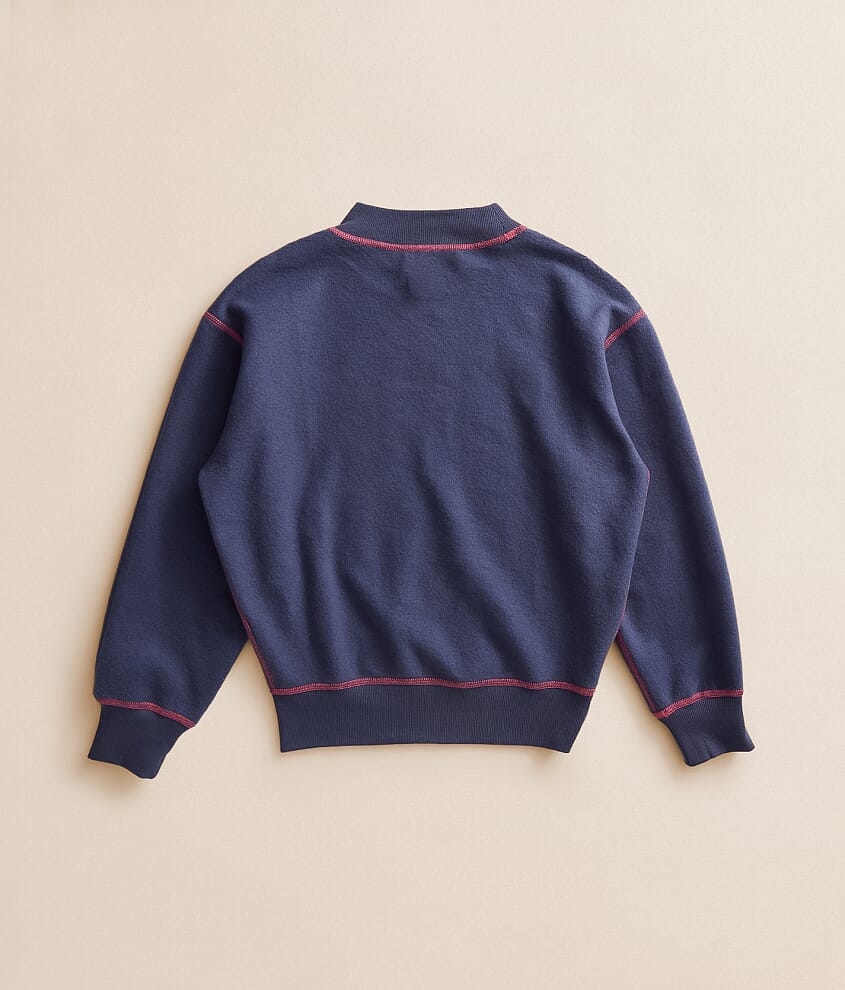 Girls - Polka Dot Reversible Pullover
