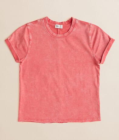 BKE Girls - Basic T-Shirt front view