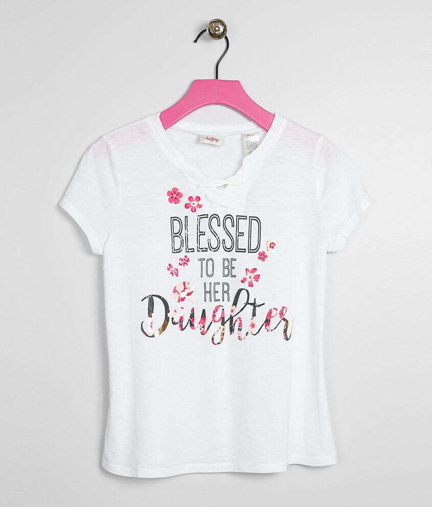 Girls - Daytrip Blessed To Be Her Daughter T-Shirt front view