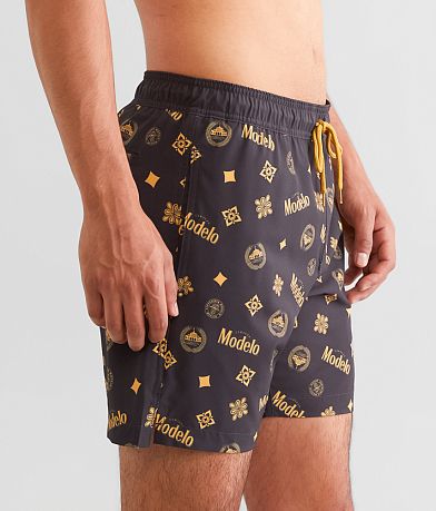 Bioworld&#174; Modelo&#8482; Cerveza Stretch Swim Trunks full right side view