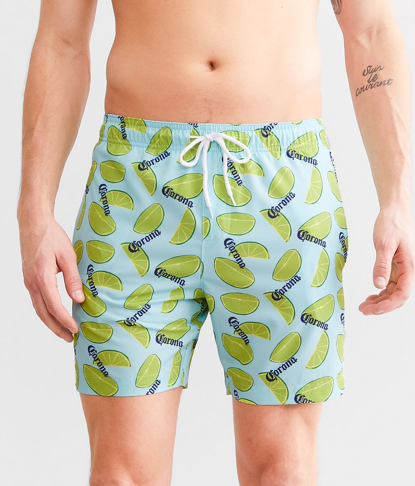 Bioworld Corona And Limes Swim Trunks