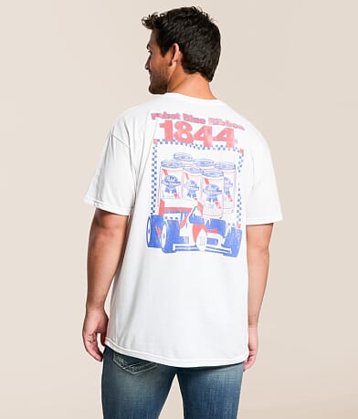 Bioworld Pabst Blue Ribbon® Racing T-Shirt front view