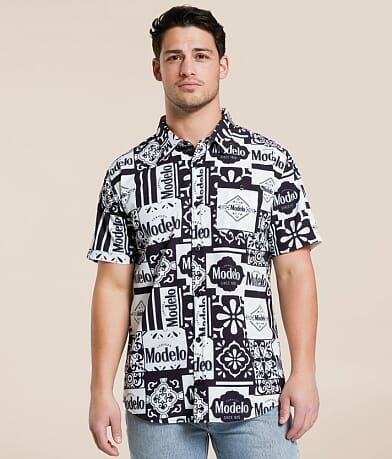 Bioworld Modelo™ Contrast Stretch Shirt front view