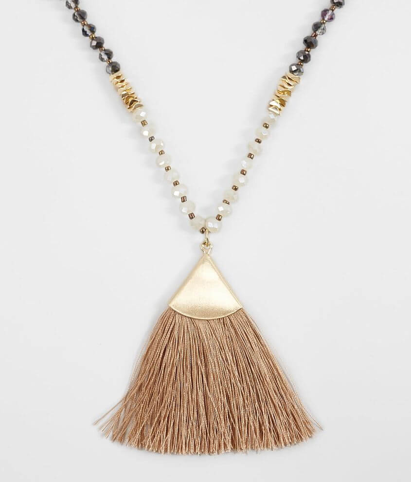 BKE Tassel Necklace front view