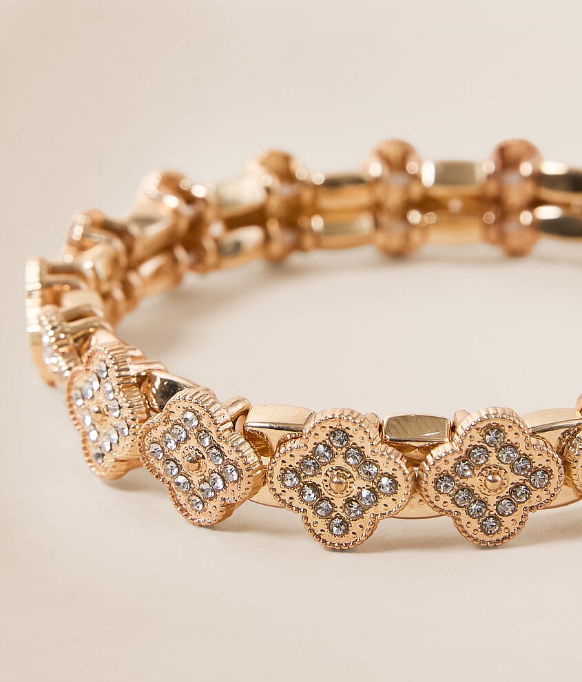 Glitz Clover Bracelet