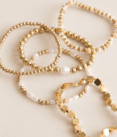 5 Pack Beaded Bracelet Set thumbnail 2