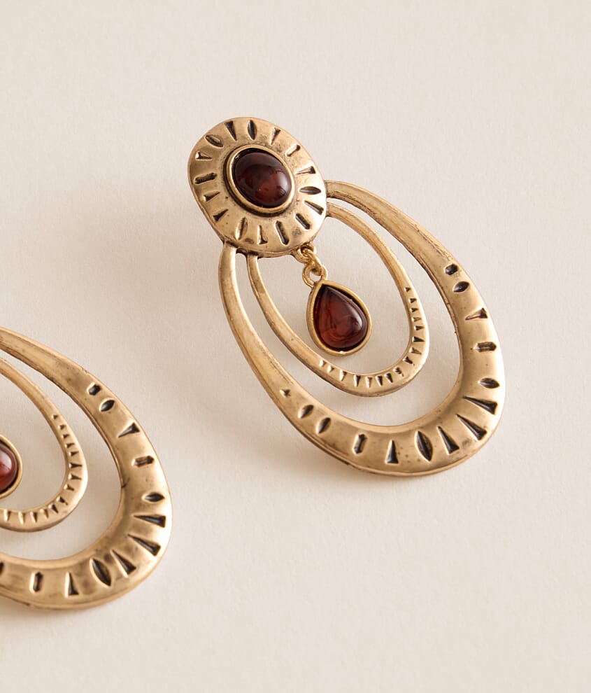 Western Stone Earring