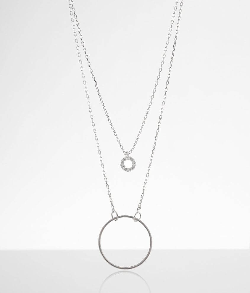 BKE Circle Necklace front view