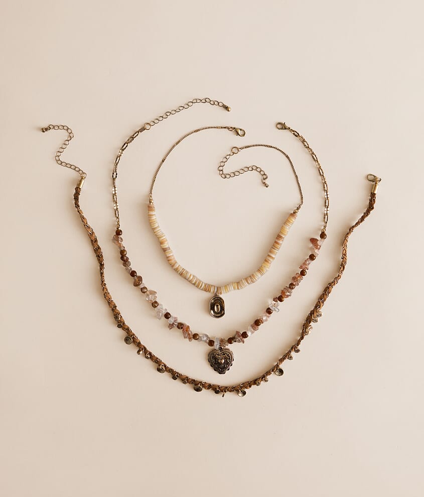 3 Pack Western Necklace Set