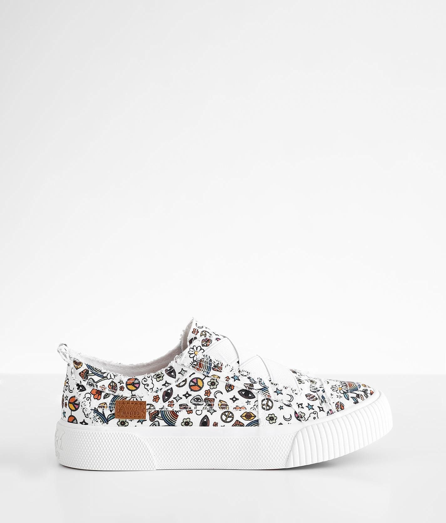 Girls Blowfish Malibu Create Canvas Sneaker Girl s Shoes in Vanilla Vibes Buckle