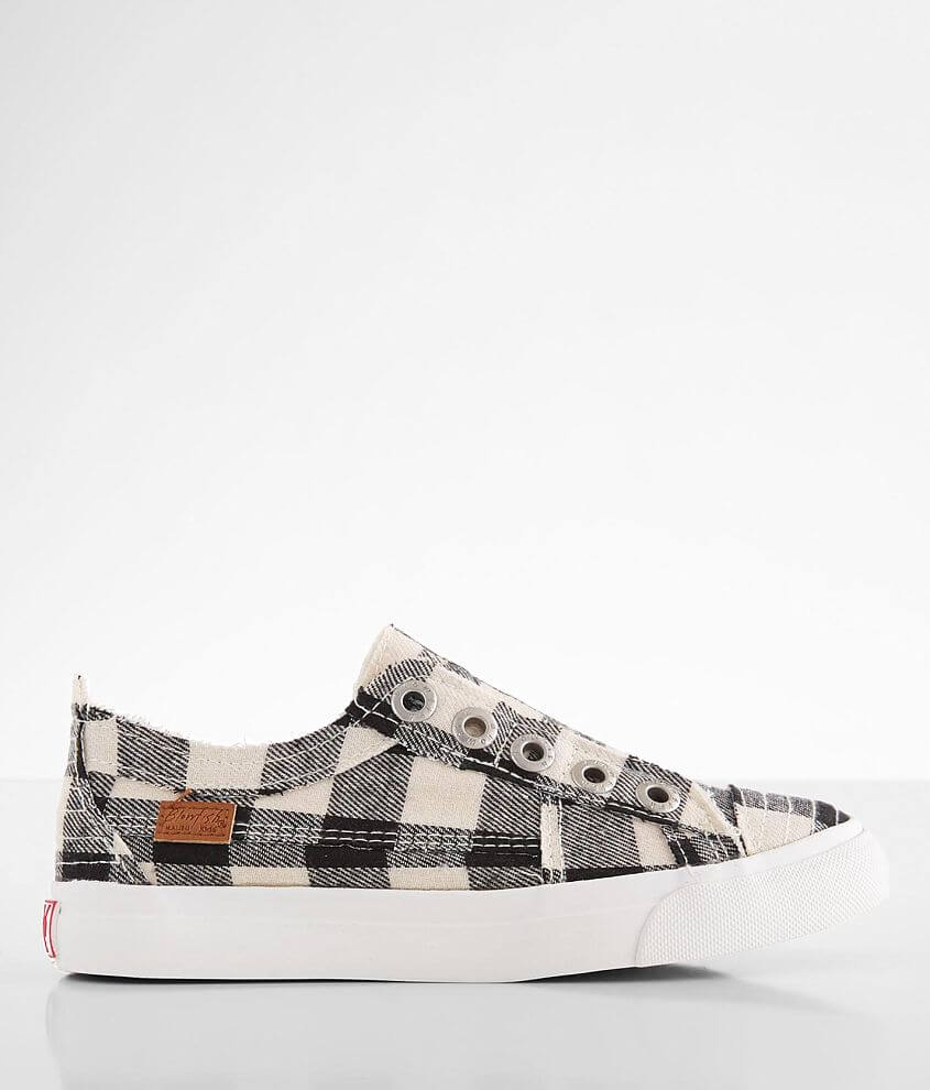 Checkered sales blowfish shoes