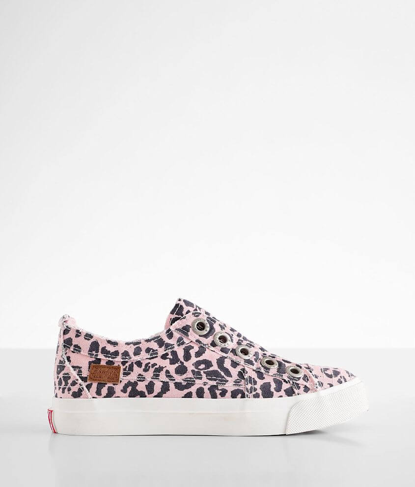 Girls Blowfish Play Leopard Sneaker Girl s Shoes in Blush