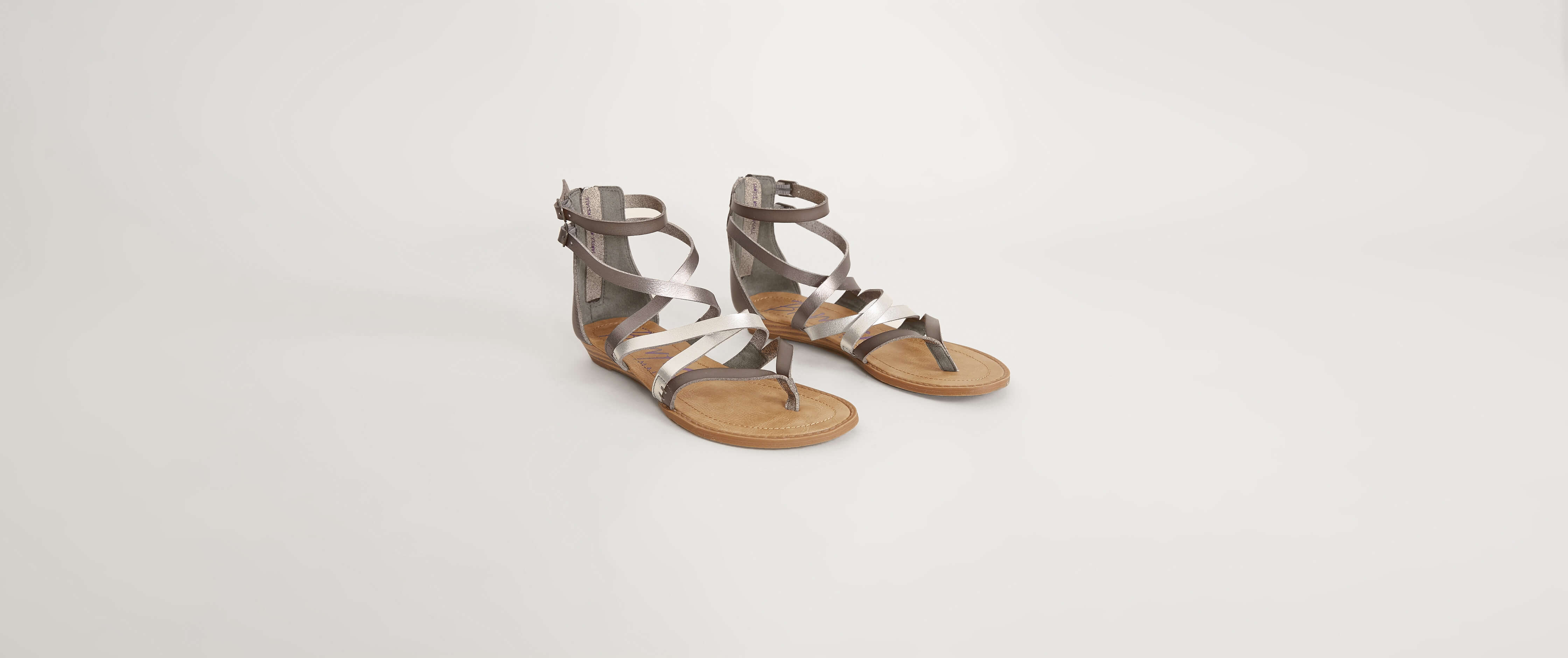 silver pewter sandals