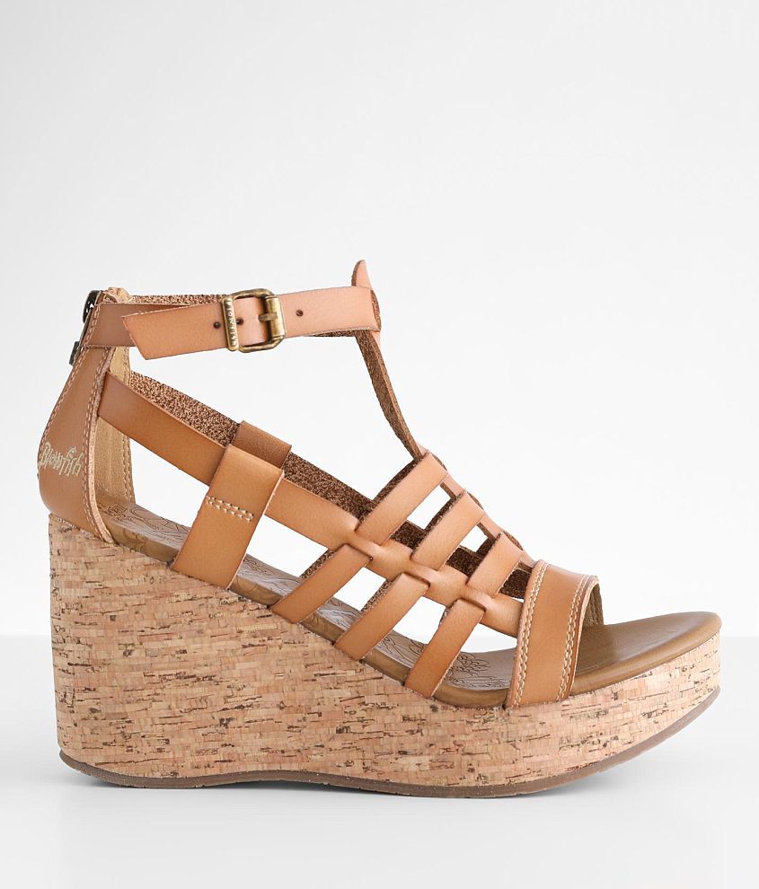 Blowfish Malibu Piper Stacked Wedge Sandal