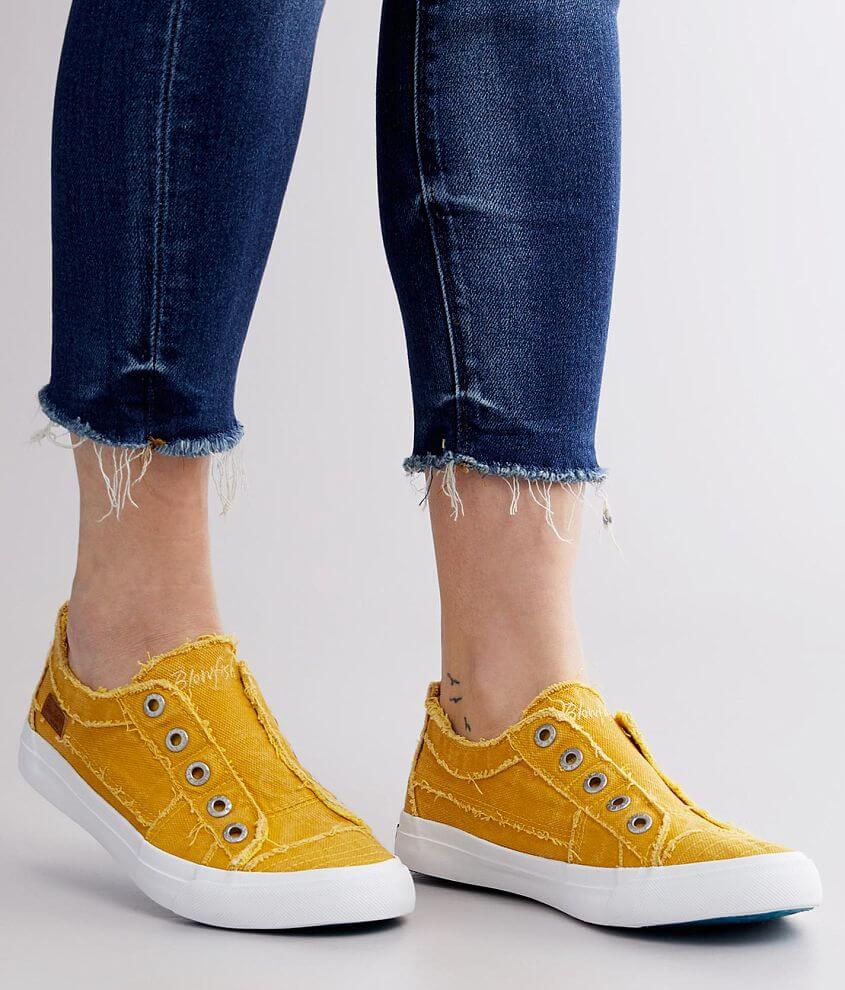 Blowfish Play Linen Sneaker - Women's Shoes in Mango Mojito Smoked | Buckle