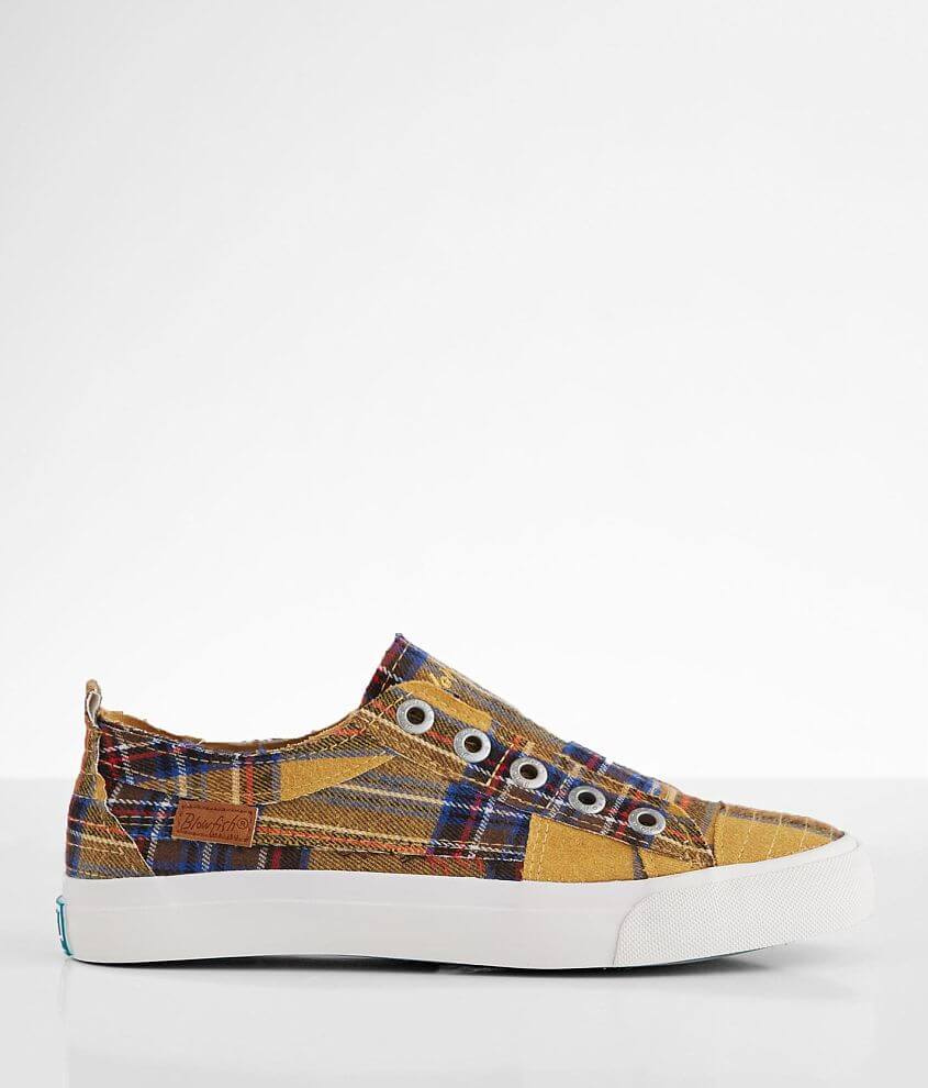 Blowfish Play Plaid Sneaker front view