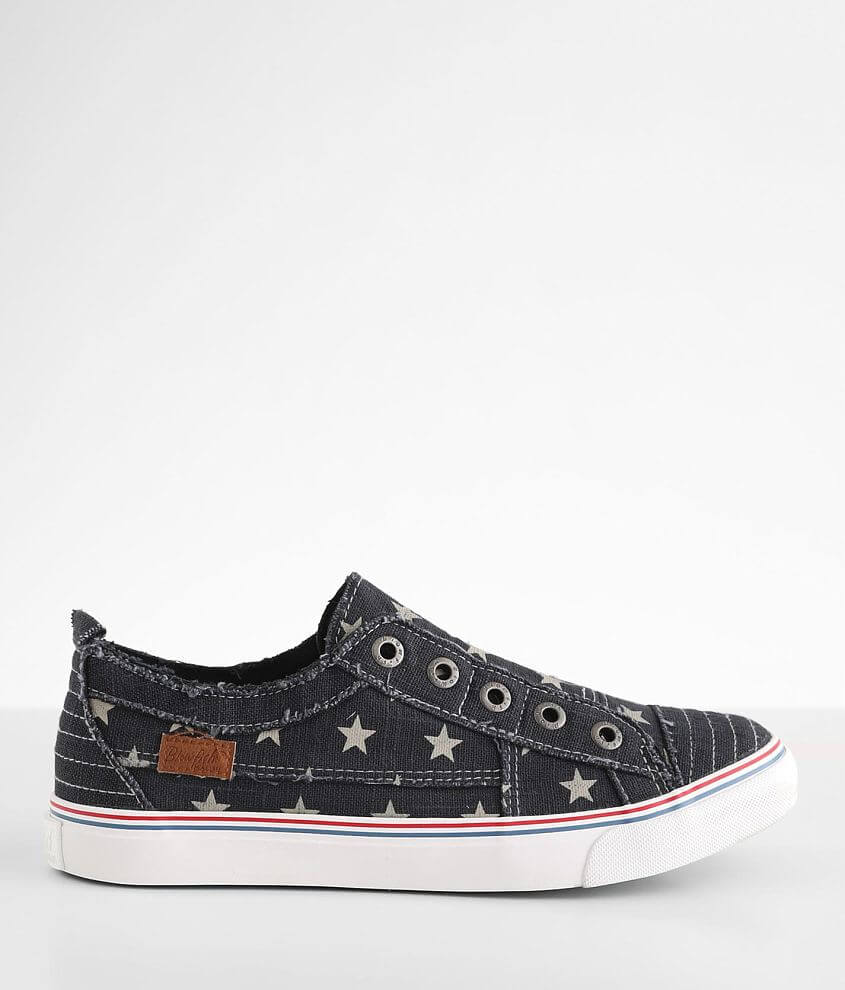 Blowfish Play Americana Sneaker - Women's Shoes in Solid Navy Star | Buckle