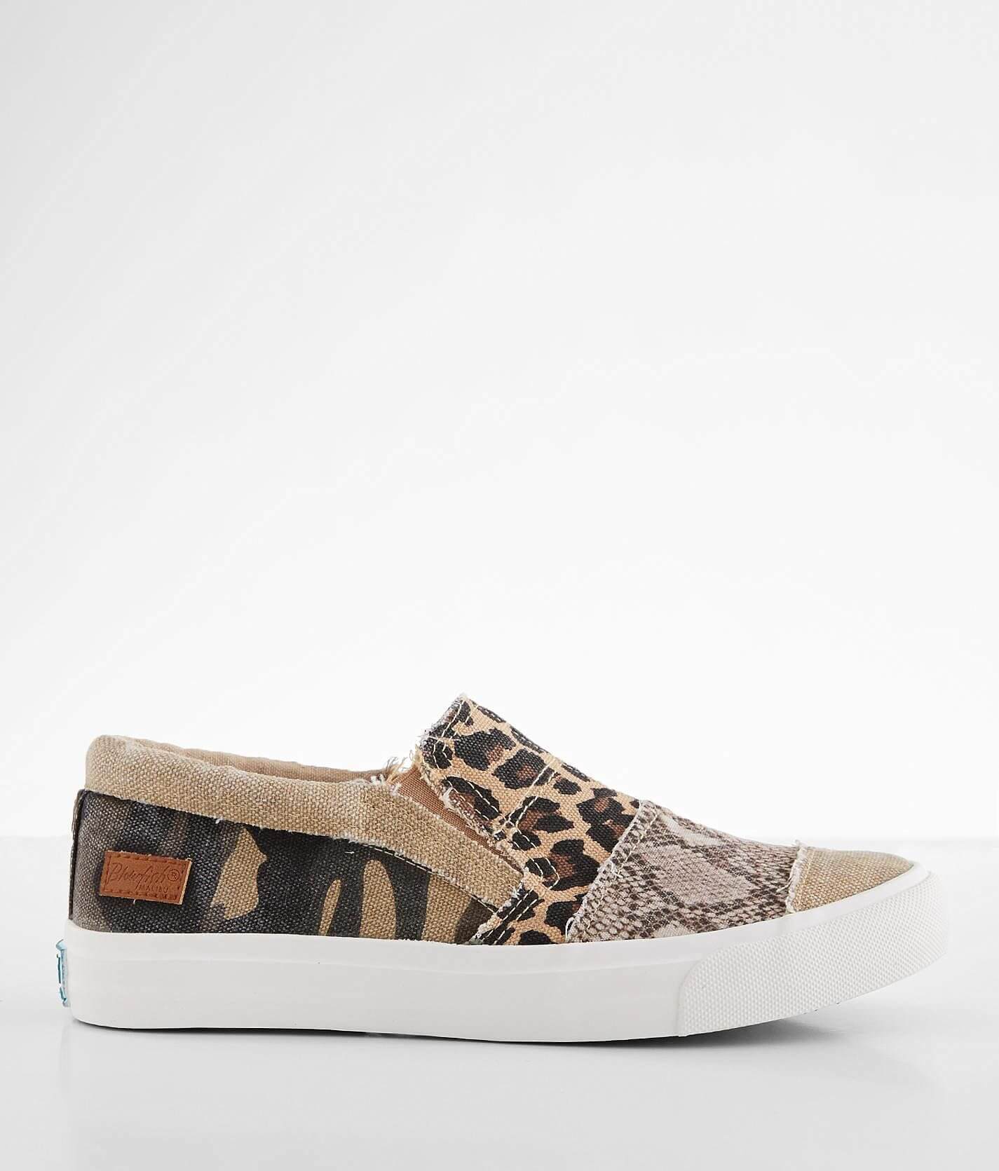 Blowfish Maddox Shoe Women's Shoes in Natural Animal Buckle