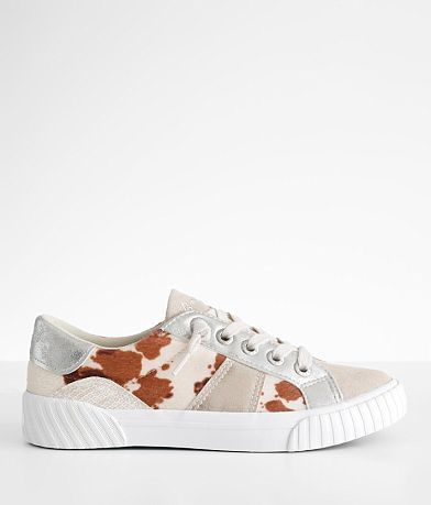 Blowfish Malibu Wave Cow Print Sneaker front view