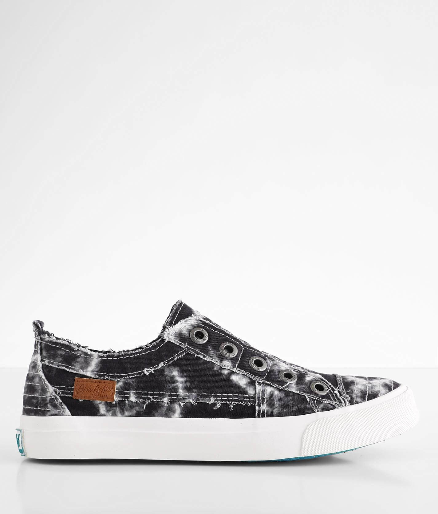 tie dye blowfish shoes