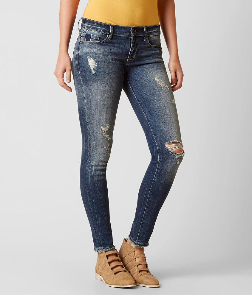Sneak Peek Low Rise Skinny Stretch Jean - Women's Jeans in Medium Dark ...