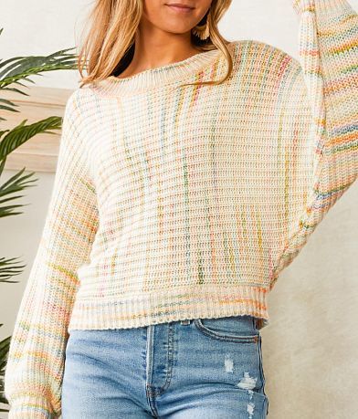 Blue Blush Striped Boat Neck Sweater MISC_DETAIL_1