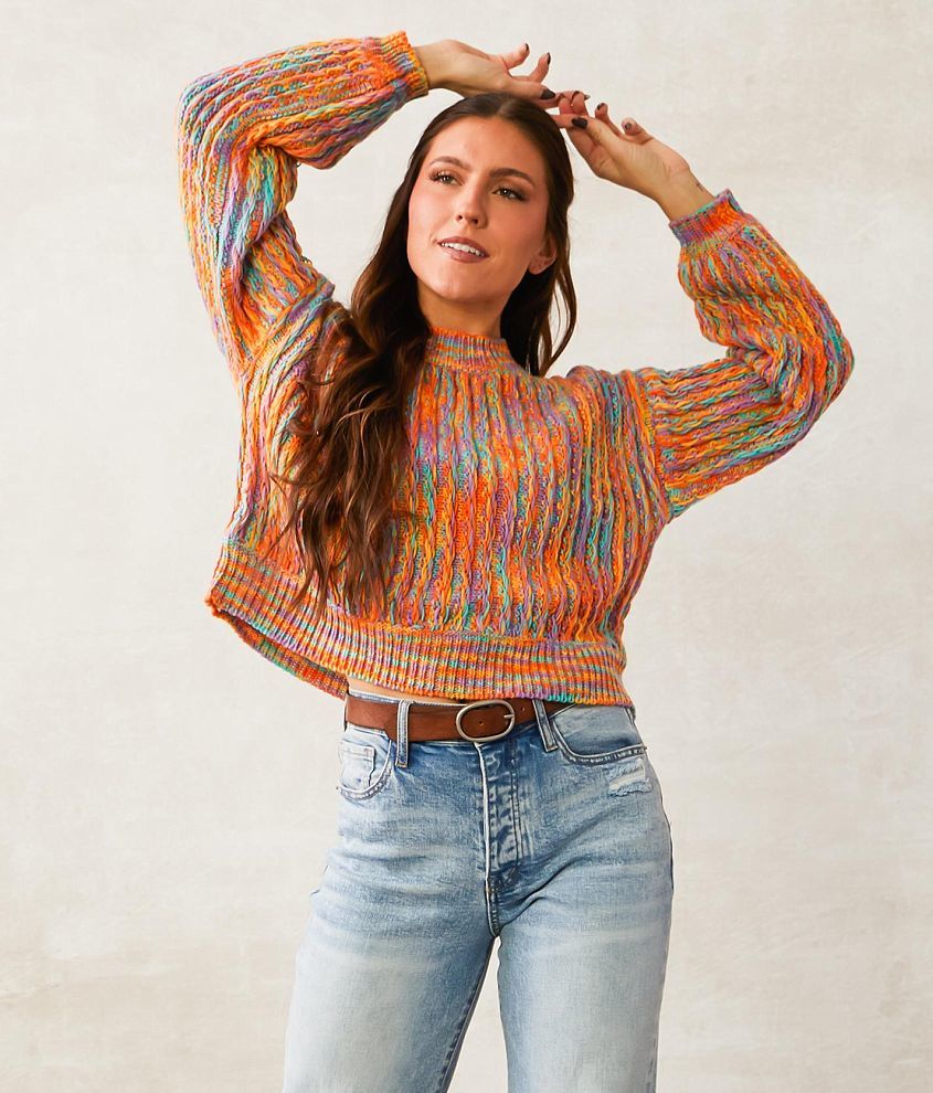 Colourful sweater on sale