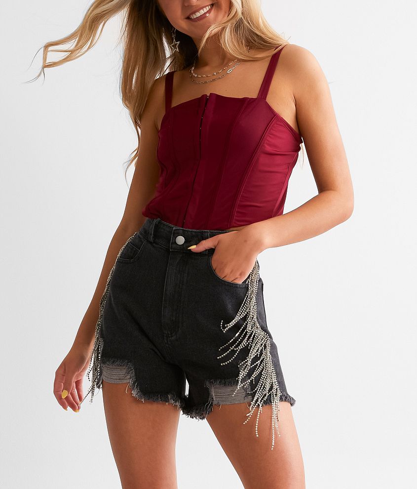 Fringe shorts outlet forever 21