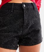 Blue B Ultra High Rise Rhinestone Stretch Short - Women's