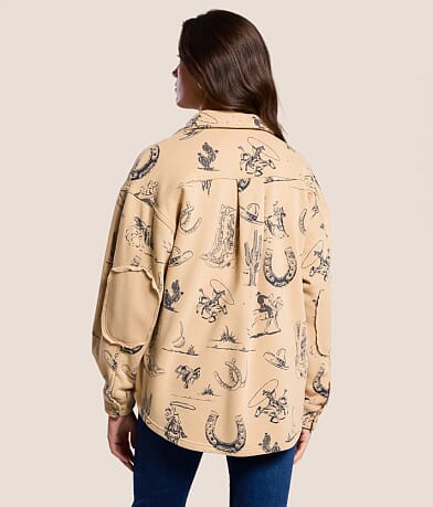 Blue B Western Shacket - Women's Coats & Jackets in Taupe | Buckle