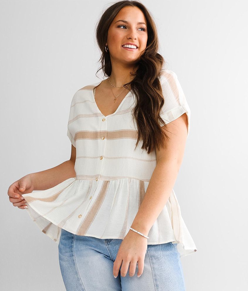 Peplum blouse