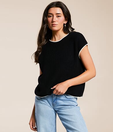 Blu Pepper Back Button Sweater FULL_RIGHT_SIDE