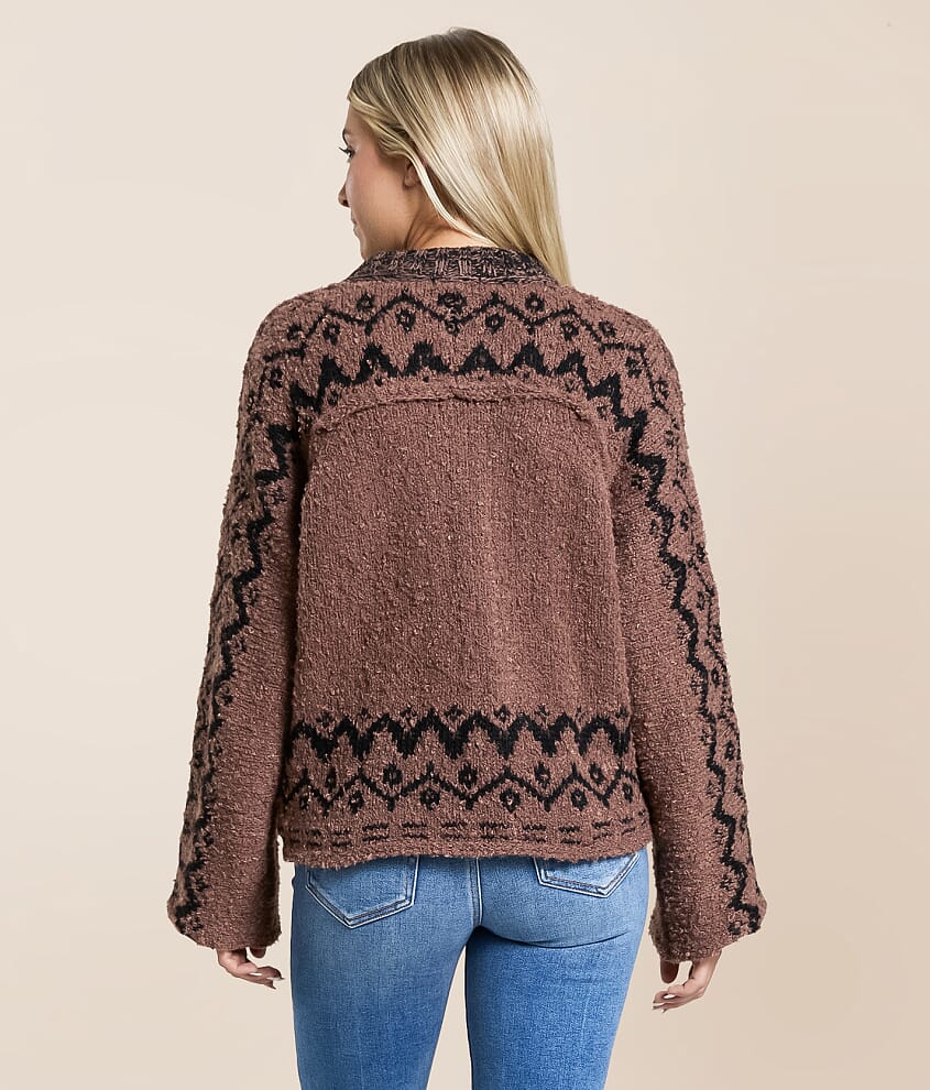 Knit Cardigan Sweater