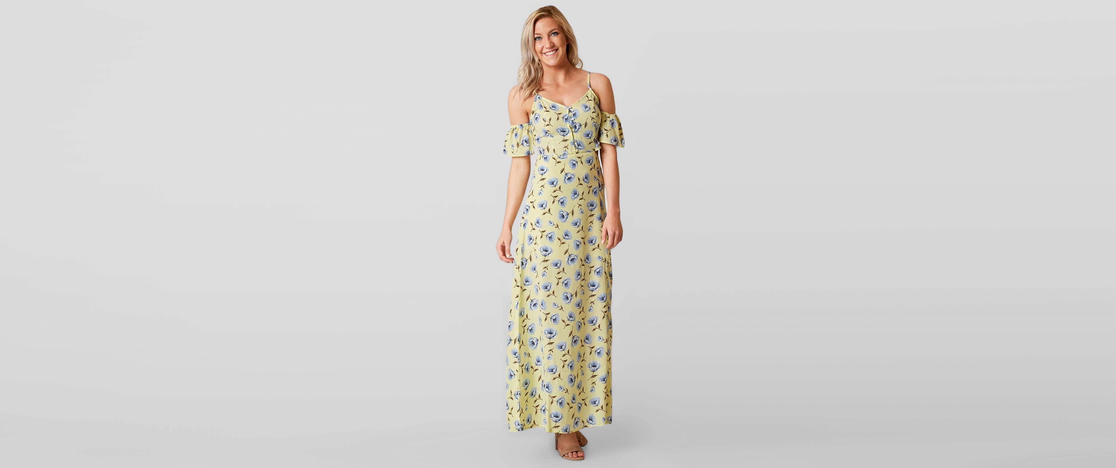 Image of Blu Pepper Floral Maxi Dress