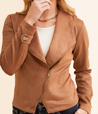 Blu Pepper Faux Suede Jacket MISC_DETAIL_1