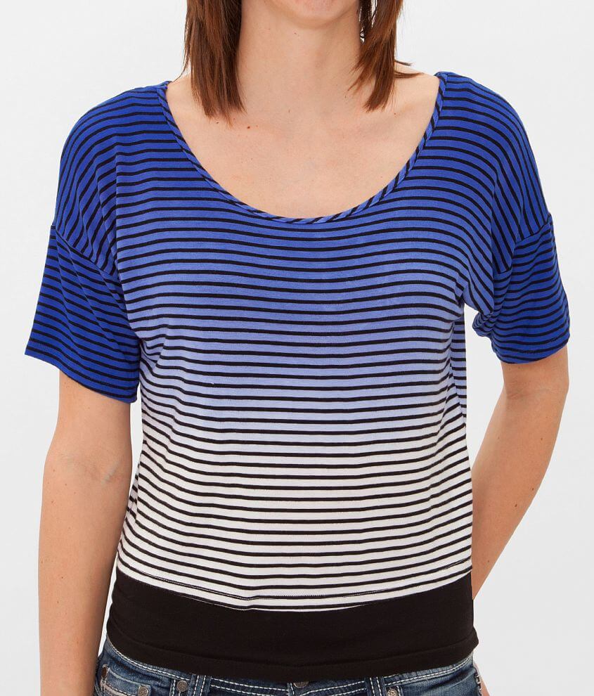 FiftyStreet Striped Top front view