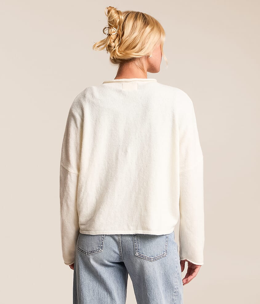 Brushed Cardigan Sweater