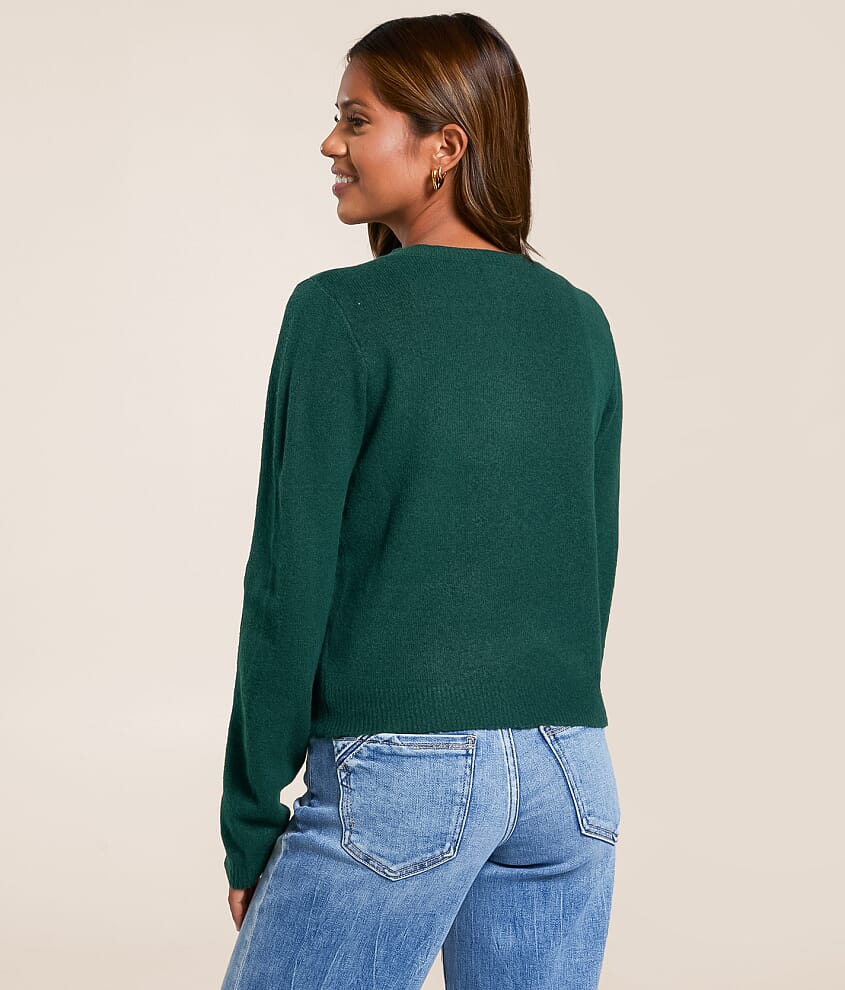 Marled Cardigan Sweater - thumbnail 3
