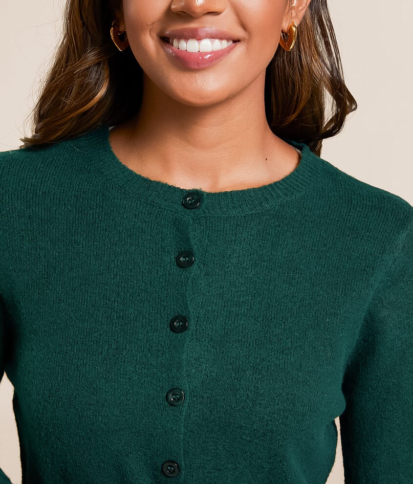 Marled Cardigan Sweater - thumbnail 4