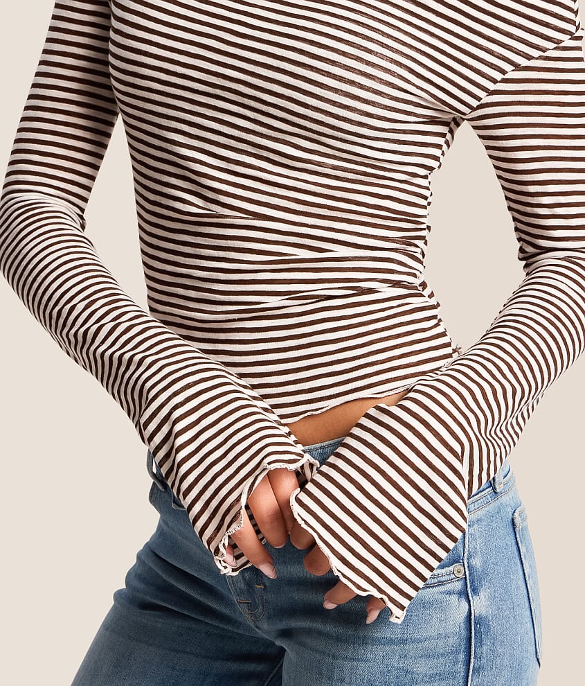 Striped Boatneck Top - thumbnail 3