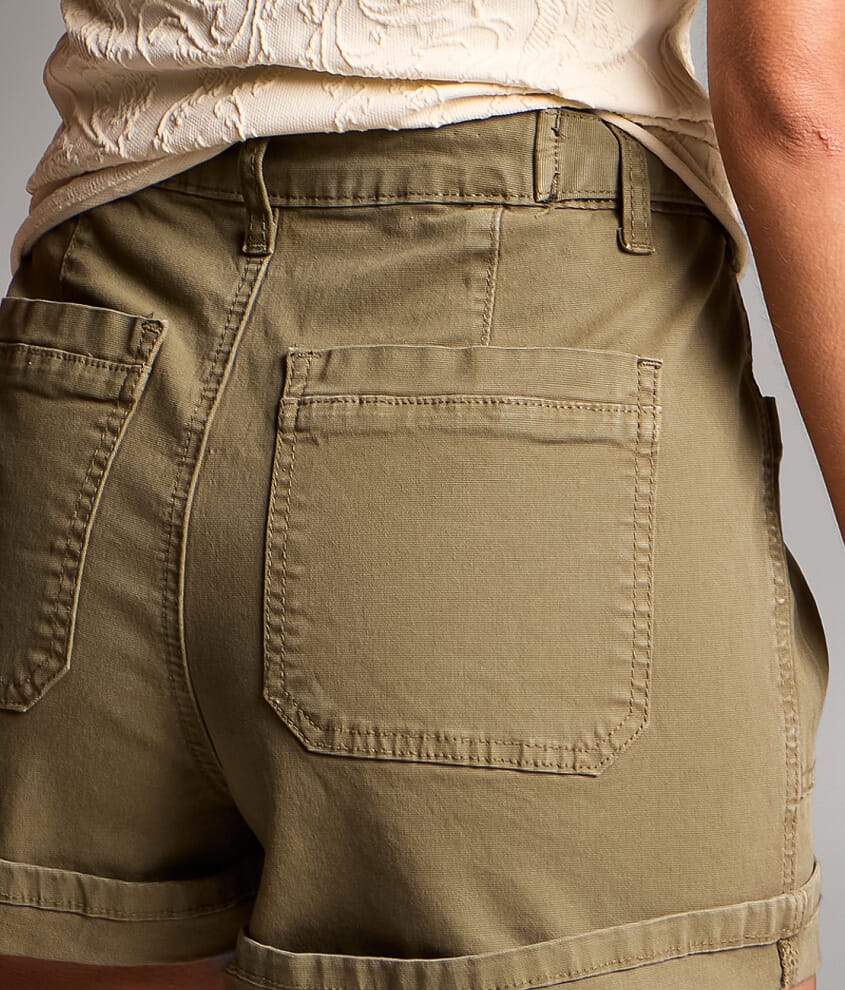 Billie Stretch Cuffed Short