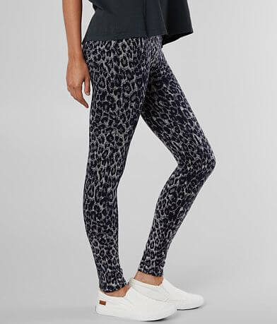 Boom Boom High Rise Leopard Legging full right side view