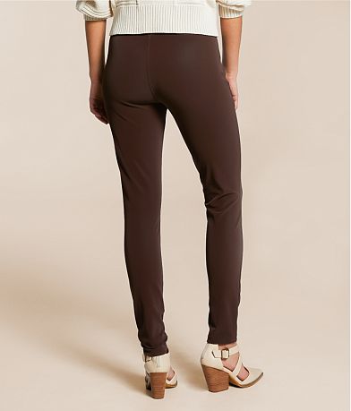 Buckle Black Pull-On Legging back view