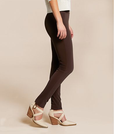 Buckle Black Pull-On Legging full right side view