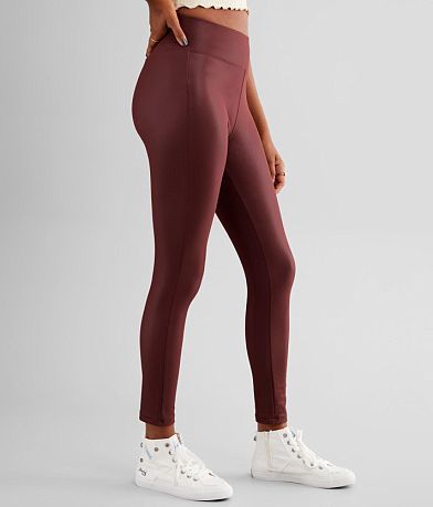 BKE High Rise Faux Leather Stretch Legging FULL_RIGHT_SIDE