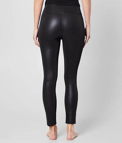 Boom Boom Faux Leather Legging back view