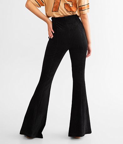 Modish Rebel High Rise Split Flare Pant back view