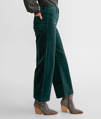 BBJ High Rise Cropped Wide Leg Corduroy Pant FULL_RIGHT_SIDE