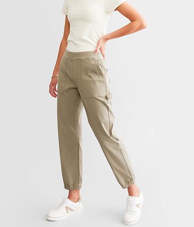 Buckle Black Shaping & Smoothing Carpenter Jogger front view