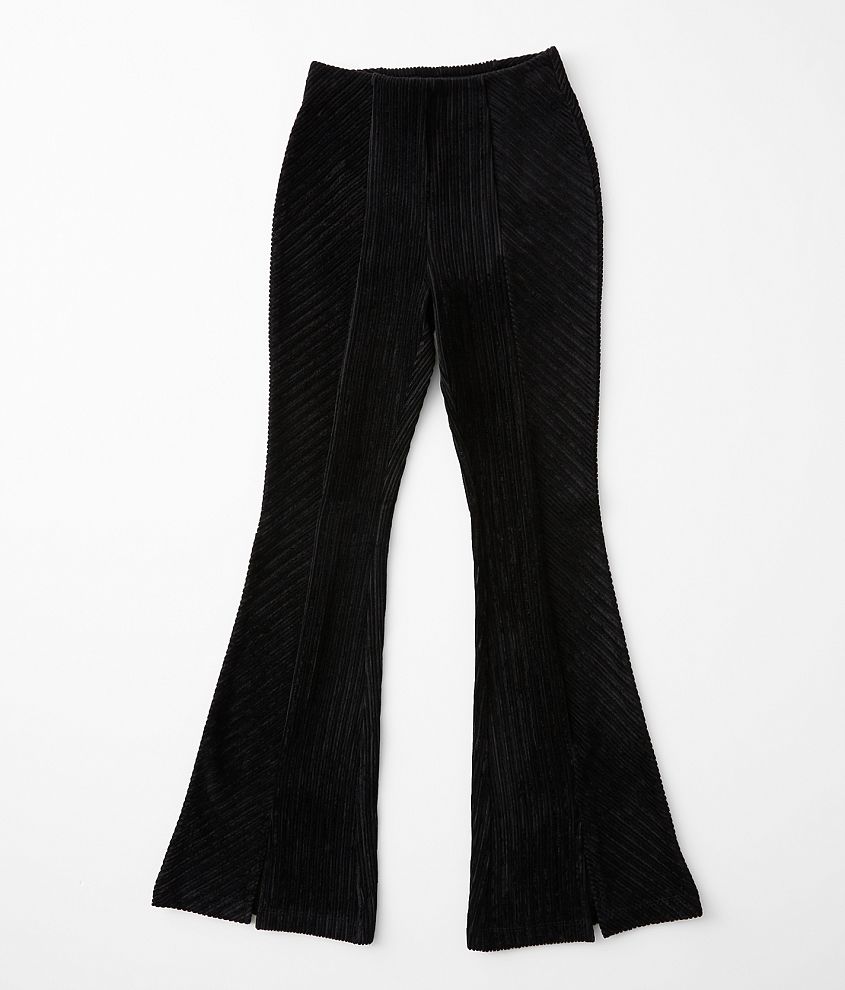 Girls - Modish Rebel High Rise Split Flare Pant front view